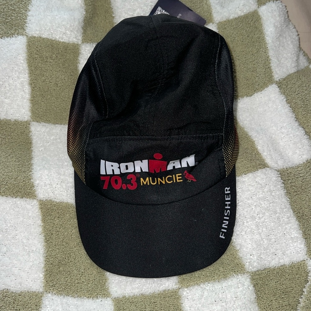 Ironman 70.3 Muncie finisher hat